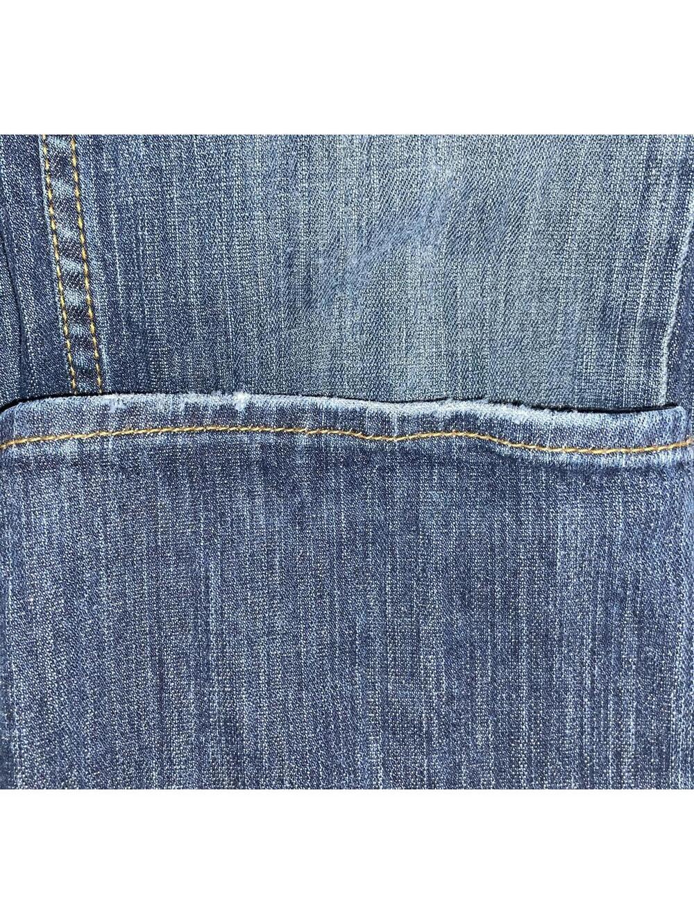Banana Republic Premium Medium Wash, Mid-Rise Straight Jeans, Size 6 - Picture 6 of 7